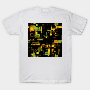 City Planner - Random Shapes Pattern T-Shirt